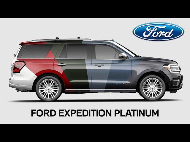 Ford Expedition Platinum - COLORS, WHEELS & INTERIOR | Ford Expedition 2022