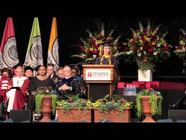 2016 STHM/FOX Temple University Commencement Speech