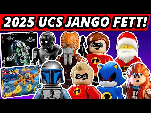 LEGO NEWS! 2025 UCS Jango's Starship! Incredibles Return?! 2025 Metal Sonic! Santa's Post Office!