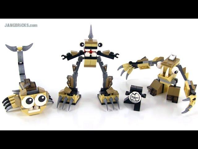 LEGO Mixels Series 3 Spikels reviews! Footi, Scorpi, Hoogi!