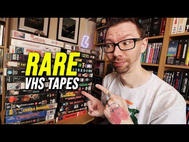 VHS HAUL! | Rare video tapes | Unboxing VHS tapes! | PART 1