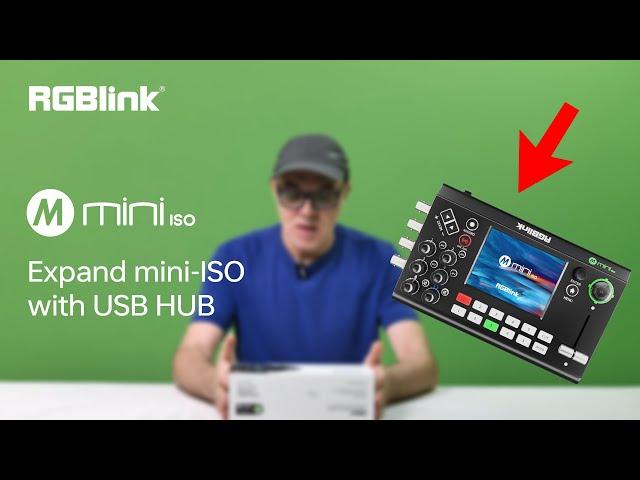 Expand mini-ISO with USB HUB #rgblink