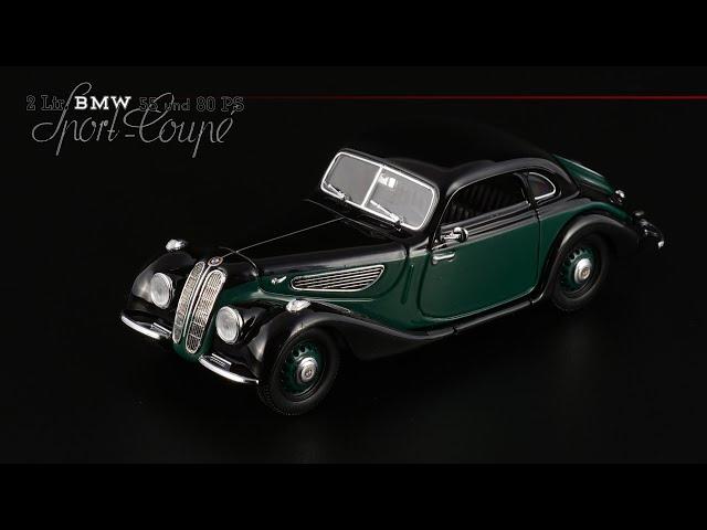 Pre-war BMW 327 Sport Coupé 1938 • Universal Hobbies • 1:43 scale models of BMW cars