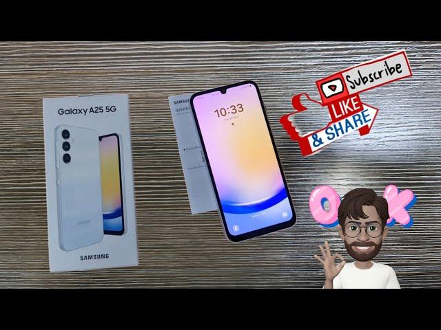 Samsung Galaxy A25 5G Unboxing