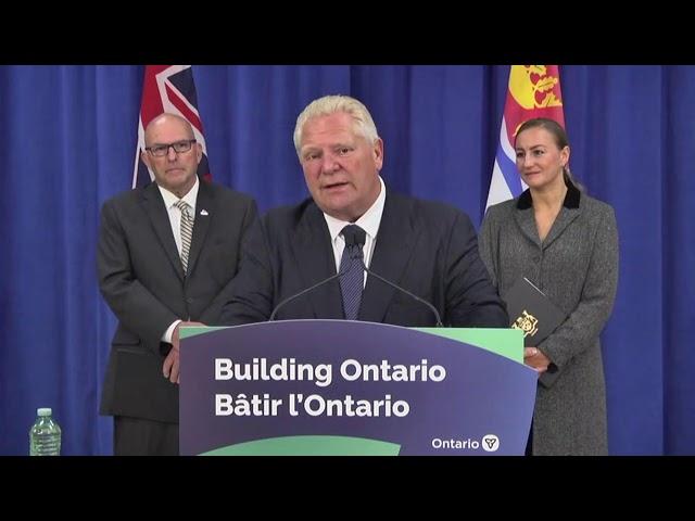 Premier Ford Holds a Press Conference | September 9