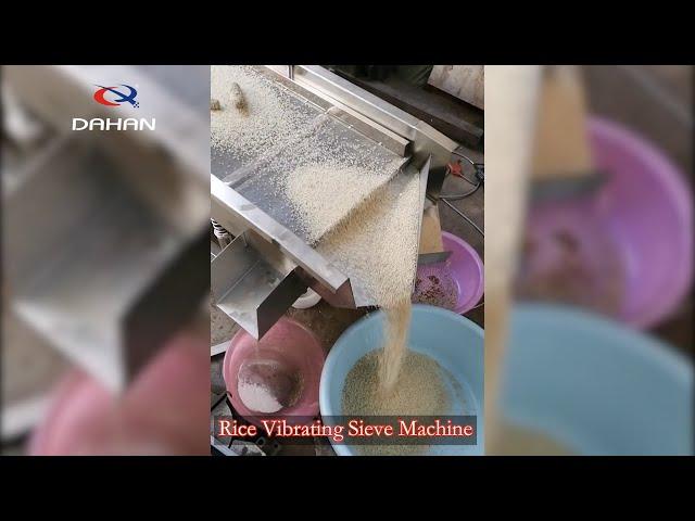 Rice Vibrating Sieve Machine