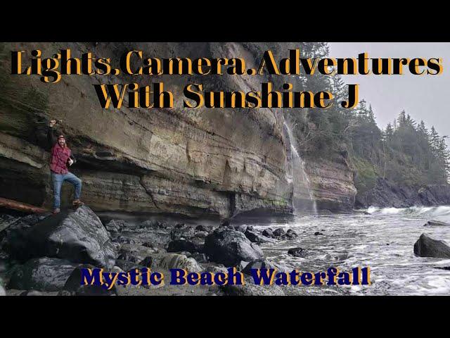 Mystic Beach Waterfall (Juan De Fuca Trail, British Columbia)