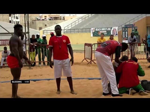 Mouhamed BAYO (SEN) vs. Cedric ABOSSOLO (CMR) | 2024 African Championships | 1/2 Final | BW_M +90 kg