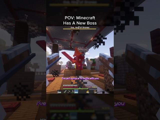 POV: Minecraft Has A New Boss #dima #minecraft #mcyt