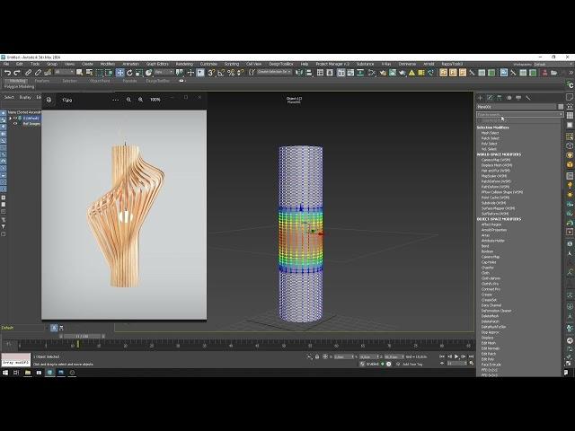 3ds max Data Channel modeling