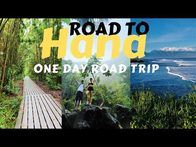 The Road To Hana Road Trip | Black Sand Beach | Lava Tube | Bamboo Forest