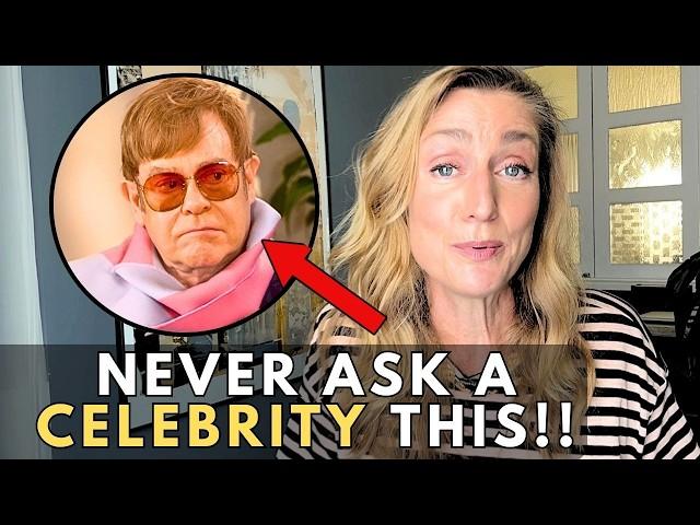 What happens if you ask a celebrity the wrong question …