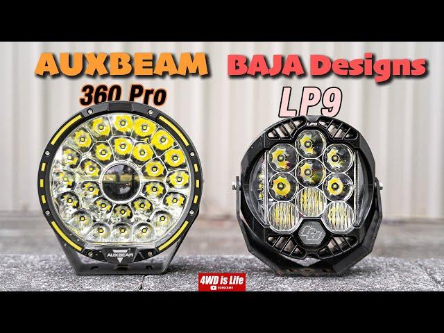 Auxbeam vs Baja Designs - 360 pro vs LP9 (Off road LED Lights comparison)