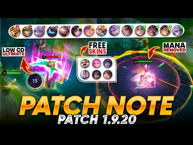 A BIG UPDATE IS HERE | LOTS OF FREE SKINS | HAYABUSA BRUTAL NERF | UPCOMING EVENTS & MORE