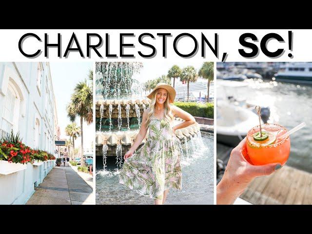 CHARLESTON TRAVEL VLOG || THINGS TO DO IN CHARLESTON, SOUTH CAROLINA || CHARLESTON TRAVEL GUIDE