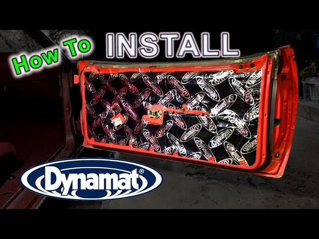 How To Install Dynamat Extreme Sound Deadener!