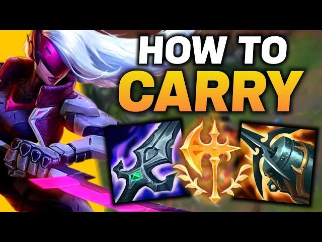 HOW TO CARRY EVERY GAME WITH AD KATARINA IN SEASON 14