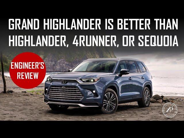 GRAND HIGHLANDER IS BETTER THAN THESE 3-ROW SUV FROM TOYOTA, INCLUDING 4RUNNER, SEQUOIA & HIGHLANDER