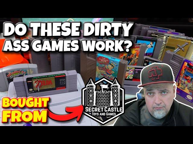 Do These DIRTY ASS Retro Games From Secret Castle Games & Toys ACTUALLY Work?