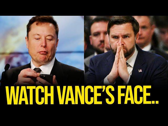 Watch JD Vance SHOCKED in LIVE REACTION to Elon Nuke