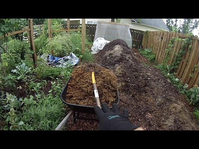 Thermophilic composting with fresh manure, 18 day composting, berkeley method