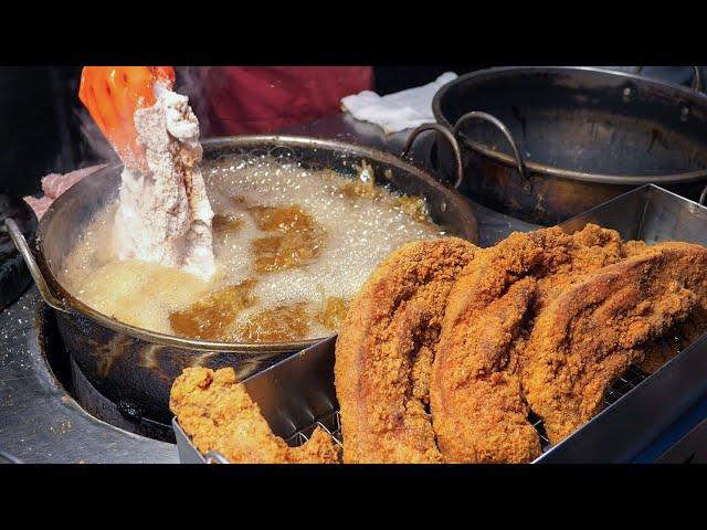 Can't Resist！Popular Fried Pork with Secret Sauce / 人氣必吃！祖傳秘製紅糟肉, 台北美食 - Taiwanese Street Food