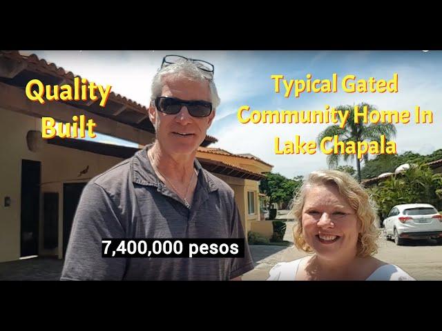 Typical Gated Community Home In Lake Chapala