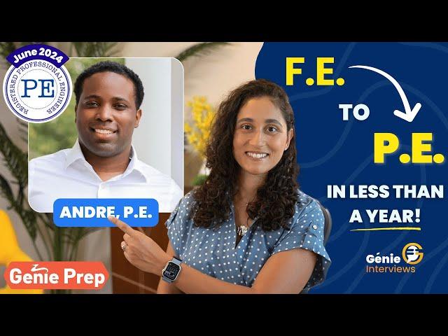 Learn How To Pass Your PE Exam in 2024! | Success Story