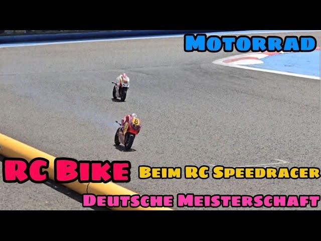 Mega Bike Event - RC Motorrad DM - Rundgang Strecke + Technik beim RC Speedracer