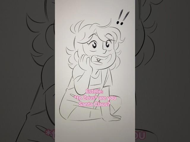Santa is that you? #percyjackson #pjo #zeus #greekmythology #animation #funny #shorts #pov #fyp #ads