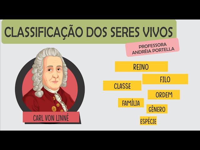 Classificação dos Seres Vivos - 7º ano