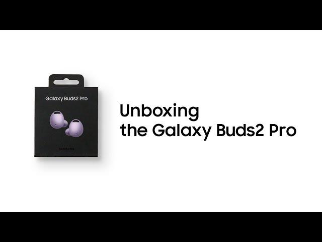 Galaxy Buds2 Pro: Virallinen Unboxing | Samsung