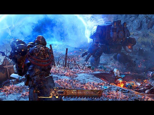 The Most BADASS Dreadnought Scene in Warhammer 40K: Space Marine 2