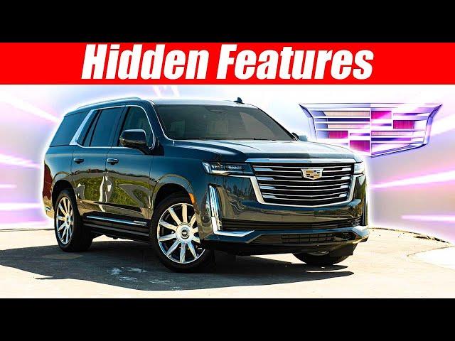 NEW Cadillac Escalade AMAZING Hidden Features & MORE!