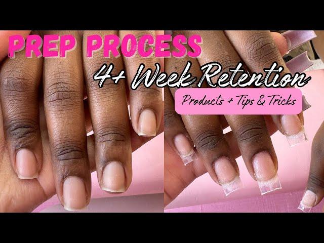 ACRYLIC NAIL PREP PROCESS  | How To Make Your Nails Last Over A Month!! | Rian B