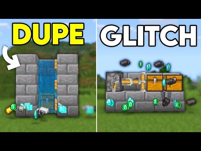 BEST WORKING DUPLICATION GLITCHES in Minecraft Bedrock 1.21 !