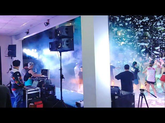 Lights and Sound System setup at Cebu Pelis Institute School by SDSS vlog