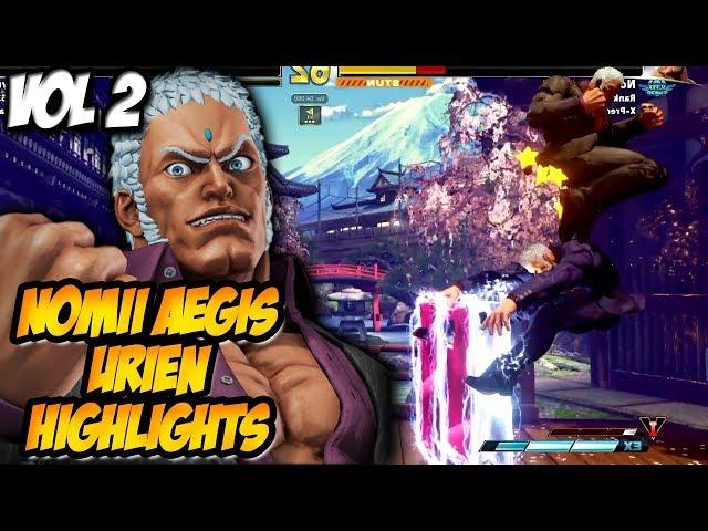 SFV Aegis Dirt  NoMii Aegis (Urien) Highlights 【Vol.2】