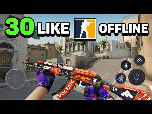 30 Best Offline FPS Games LIKE CSGO MOBILE 2024 | CSGO MOBILE OFFLINE 2024