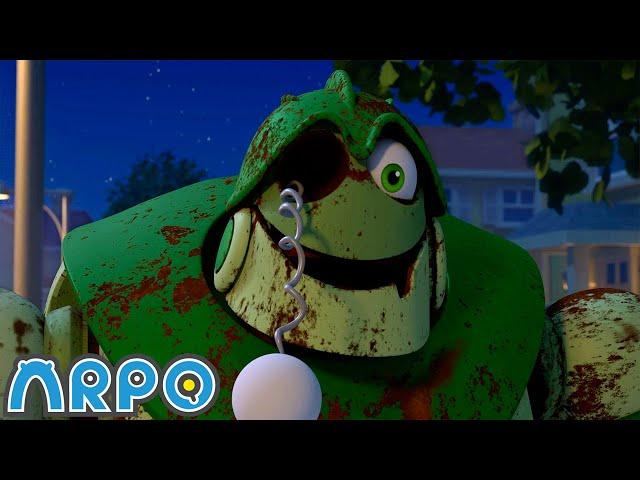 Scary Night Time Troubles!  | ARPO The Robot | Funny Kids Cartoons | Kids TV Full Episodes