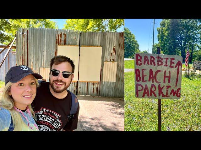 We Visited Senoia, GA! The Walking Dead Walls, Filming Locations & Barbie Beach Roadside Attraction!