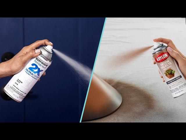 Rustoleum Vs Krylon - What is the Difference? | Choosing the Best Spray Paint 2024