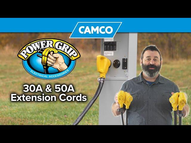 HOOK UP with POWER - (Power Grip RV Extension Cords)