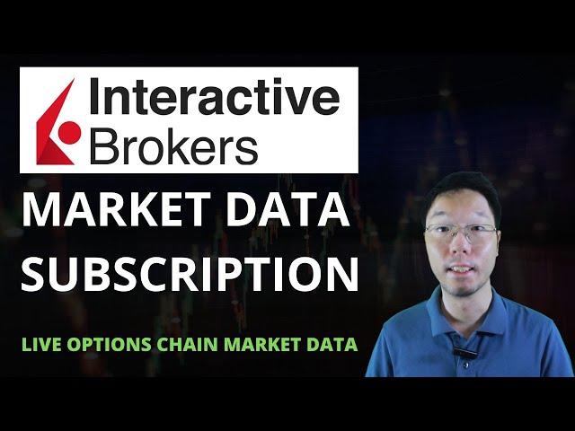 How to get LIVE Interactive Brokers Market Data Subscription (NO Delayed Market Data)