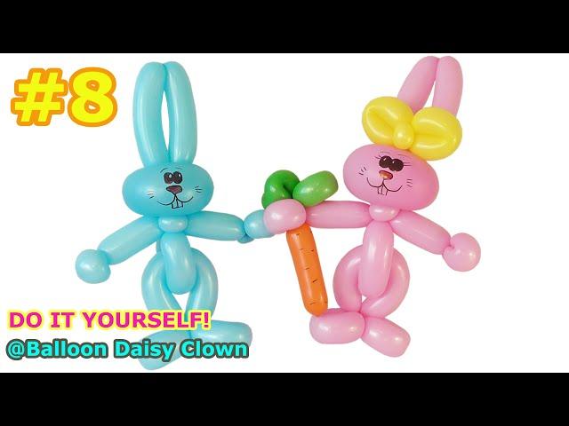 Balloon Bunny Rabbit TUTORIAL balloon decoration ideas