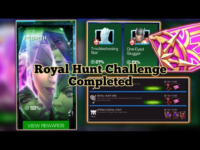 Spirals Royal Hunt 1 & 2 | MCOC | Exclusive rare Henchpool Champions | Banquet tickets 10X|  #mcoc