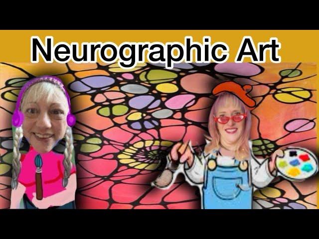 Let’s create Neurographic Art Co-hosts Serenity Studio Art and Artcurious by MNW #neurographicart