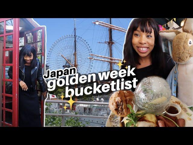 Golden Week BucketlistBack into dating and healing..maybe I'm not okay ‍️|Japan vlog