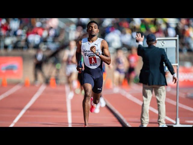 Insane 7:28 4x8 By Jamaican High School Team | 2022 Penn Relays