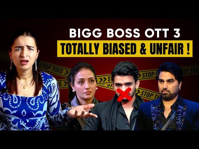 TOTALLY UNFAIR & BIASED SEASON OF BIGG BOSS OTT 3 | BBOTT3 | ARMAAN MALIK | VISHAL PANDEY | SHIVANI